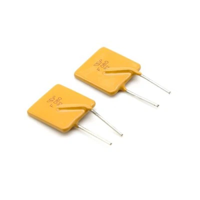 250 فولت PPTC شعاعي الرصاص الصمامات القابلة لإعادة الضبط